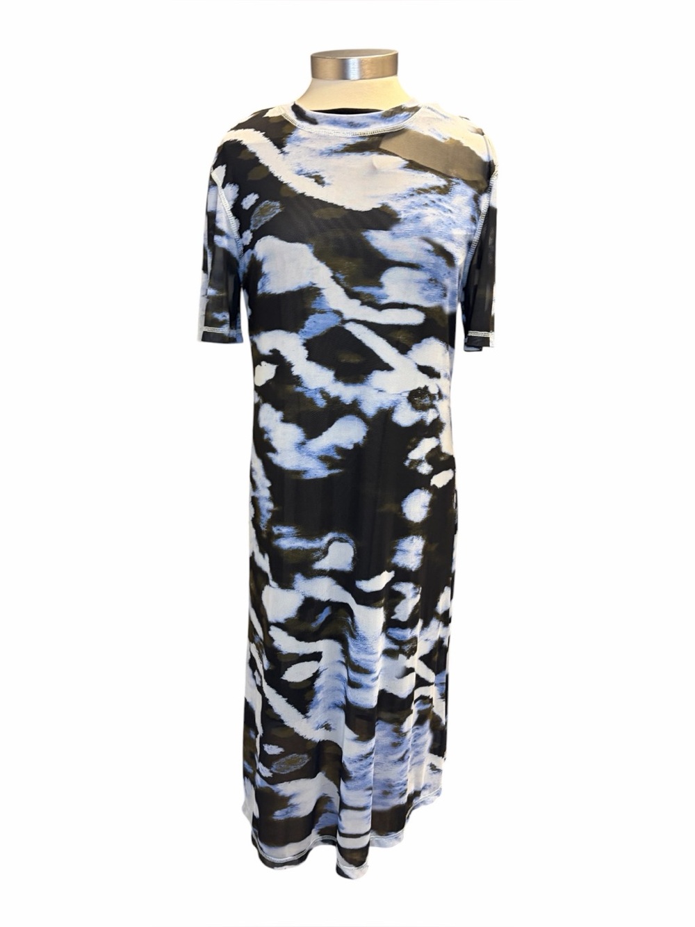 No 6 Store Mesh Midi Dress